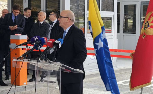 Foto: UIO BiH / Otvoren zajednički granični prijelaz Zupci - Sitnica