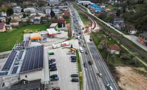 Foto: A. K. / Radiosarajevo.ba / Radovi na šinskom prelazu kod Blažuja