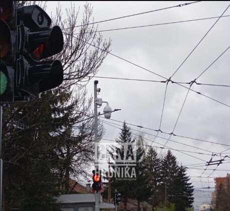 Kamera koja prati autobuska stajališta