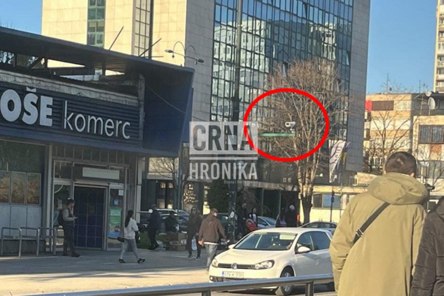 Kamera koja prati autobuska stajališta