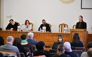 Foto: A. K. / Radiosarajevo.ba / Promocija knjige 'Nasilje nad ženama: Diskursi, perspektive, lekcije iz bh. povijesti'