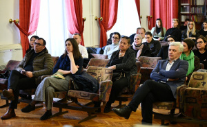 Foto: A. K. / Radiosarajevo.ba / Promocija knjige 'Nasilje nad ženama: Diskursi, perspektive, lekcije iz bh. povijesti'