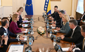 Foto: N. G. / Radiosarajevo.ba / Kaja Kallas stigla u Predsjedništvo BiH