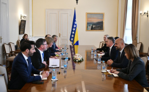 Foto: A.K./Radiosarajevo.ba / Željko Komšić i ambasadori država prijatelja Zapadnog Balkana