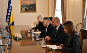 Foto: A.K./Radiosarajevo.ba / Željko Komšić i ambasadori država prijatelja Zapadnog Balkana