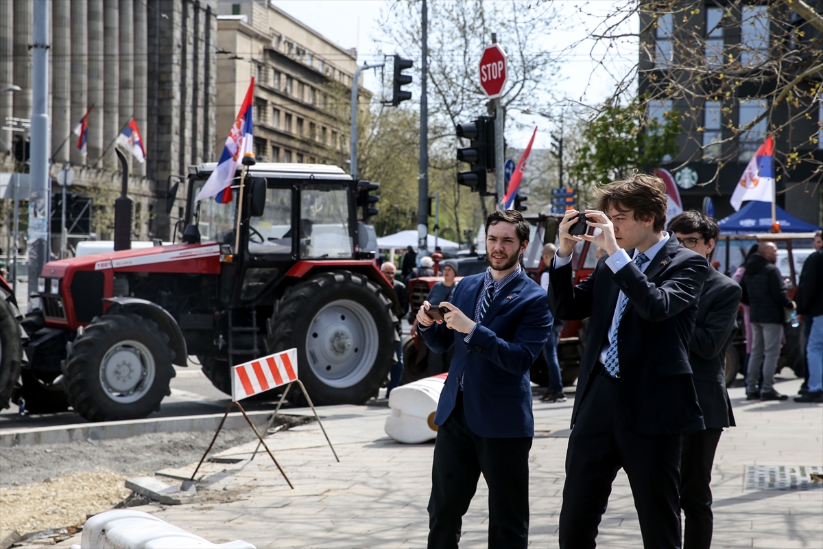 Pripreme za Vučićev skup u Beogradu