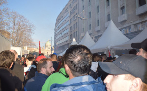 FOTO: Radiosarajevo.ba / Vučićev skup u Beogradu