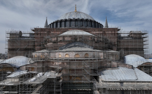 Foto: AA / Počela velika restauracija Aje Sofije