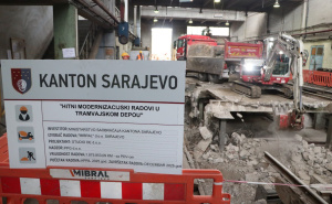 Foto: Facebook / Počeli radovi u krugu tramvajskog depoa za kvalitetnije održavanje tramvaja