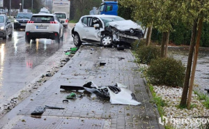 Foto: Hercegovina.info / Saobraćajna nesreća Široki Brijeg - Posušje