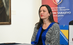 Foto: N.G./Radiosarajevo.ba / Potpisivanje ugovora o sufinansiranju kulturnih institucija