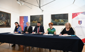Foto: N.G./Radiosarajevo.ba / Potpisivanje ugovora o sufinansiranju kulturnih institucija