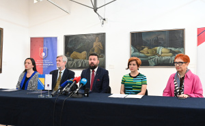 Foto: N.G./Radiosarajevo.ba / Potpisivanje ugovora o sufinansiranju kulturnih institucija