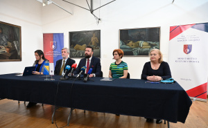 Foto: N.G./Radiosarajevo.ba / Potpisivanje ugovora o sufinansiranju kulturnih institucija