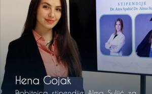 Foto: Press / Dobitnice stipendije 'Dr. Alma Suljić' i 'Dr. Azra Spahić'