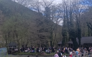 Foto: Čuvari Plive / Protest pod nazivom ''Recimo NE hidroelektranama na Plivi"