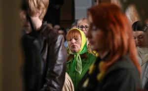 Foto: N. G. / Radiosarajevo.ba / Vaskršnja liturgija u Sabornoj crkvi