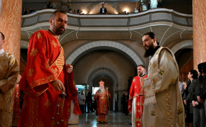 Foto: N. G. / Radiosarajevo.ba / Vaskršnja liturgija u Sabornoj crkvi