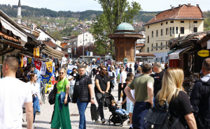 Foto: Fena  / Sarajevo, turisti, šetnja
