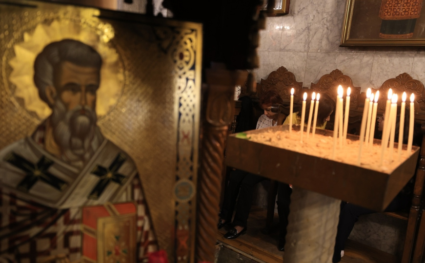 Uskršnja/vaskršnja misa jutros u Gazi