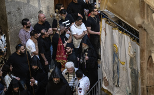 FOTO: AA / Ceremonija svetog ognja u Jerusalemu