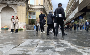 Foto: N. G. / Radiosarajevo.ba / Uništeni pločnici u Titovoj ulici
