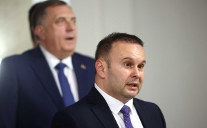 Foto: Dž. K. / Radiosarajevo.ba / Milorad Dodik, Ljubiša Ćosić