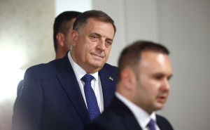Foto: Dž. K. / Radiosarajevo.ba / Milorad Dodik, Ljubiša Ćosić