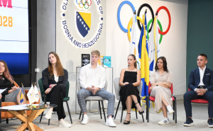 Foto: Olimpijski komitet BiH / Panel diskusija "Vizija i put ka Olimpijskim igrama LA 2028"