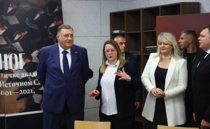 Foto: Dž.K. / Radiosarajevo.ba / Milorad Dodik otvorio Rektorat u Istočnom Sarajevu