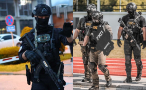 Foto: Kolaž / Specijalac u I. Sarajevu/Pripadnici specijalnih jedinica MUP-a Srbije