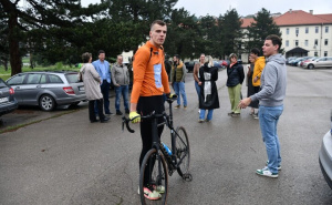 Foto: A. K. / Radiosarajevo.ba / Faruk Suljović počeo humanitarni maraton