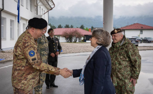 Foto: EUFOR / Komandant EUFOR-a i zamjenica generalnog sekretara NATO-a