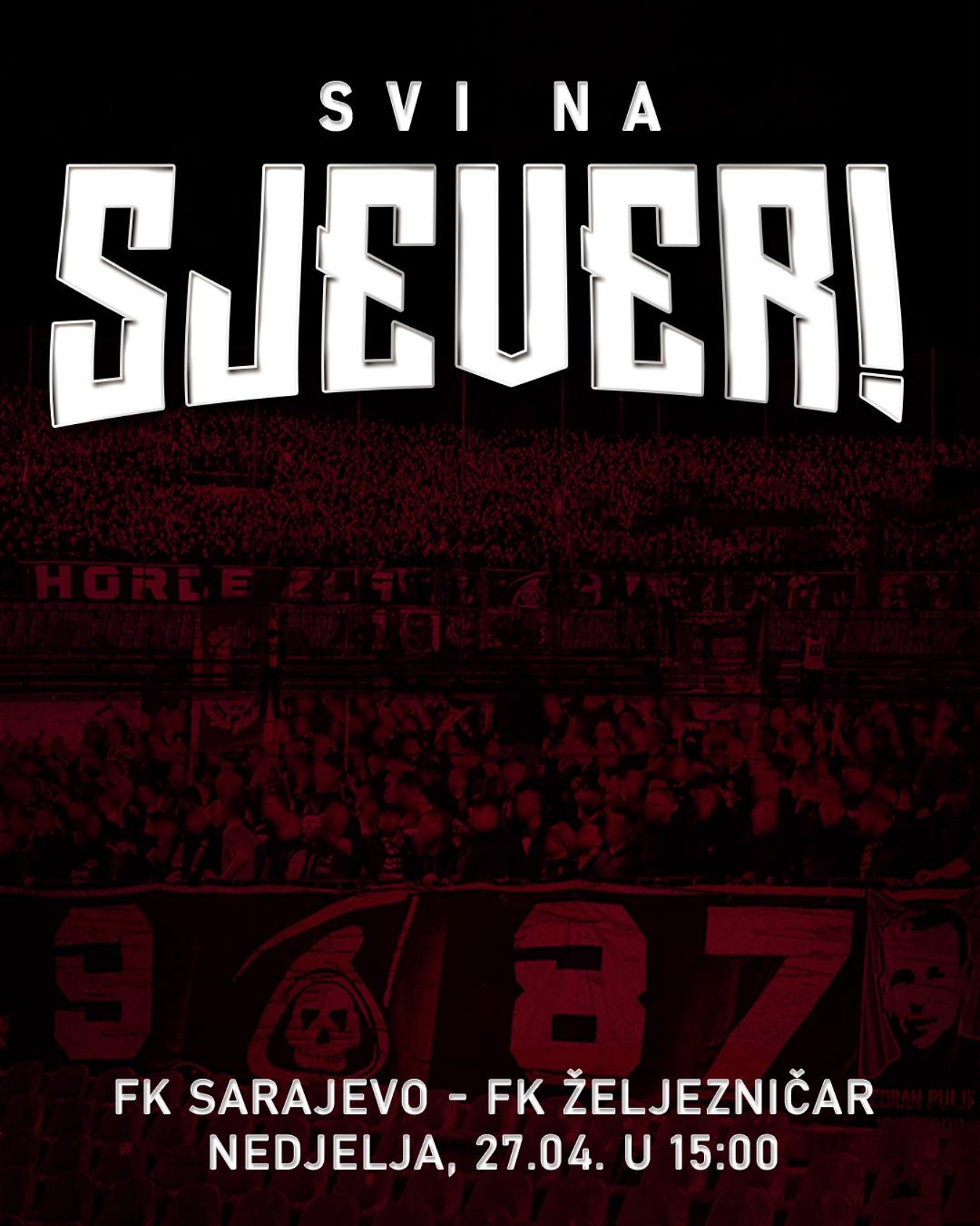 Horde zla poslale poruku navijačima pred derbi