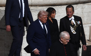 FOTO: AA / Svjetski lideri na sahrani pape Franje u Vatikanu
