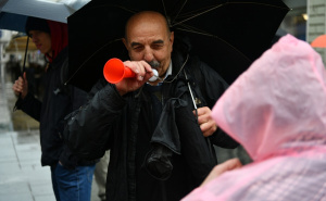 Foto: A. K. / Radiosarajevo.ba / Protest studenata u Sarajevu