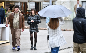 Foto: A. K. / Radiosarajevo.ba / Kiša, šetnja, kišne ulice Sarajeva