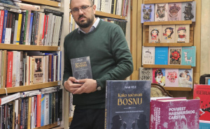 Foto: Ustupljena fotografija za portal Radiosarajevo.ba / Faruk Vele, autor knjige „Kako sačuvati Bosnu – Politički testament akademika Muhameda Filipovića“
