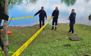 Foto: Ustupljene fotografije / Ronilački klub Neptun, akcija čišćenja Une