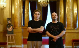 Foto: A.K./Radiosarajevo.ba / Julien Lourau i Bojan Zulfikarpašić