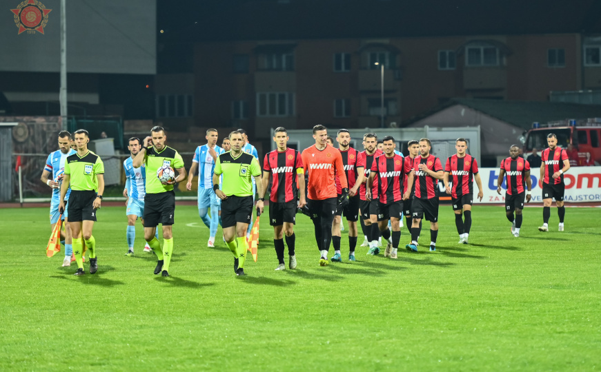 Miloš Gigović na utakmici Slobode i Posušja