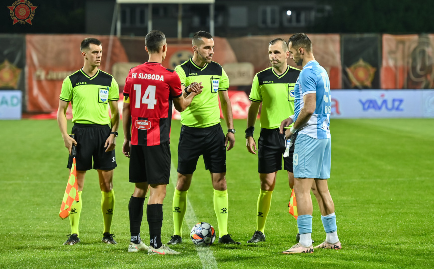 Miloš Gigović na utakmici Slobode i Posušja