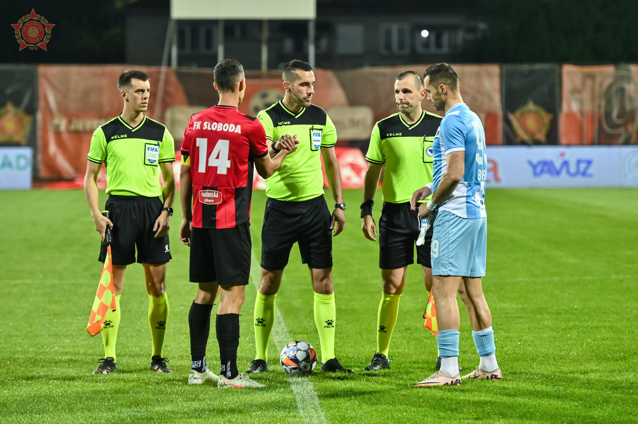 Miloš Gigović na utakmici Slobode i Posušja