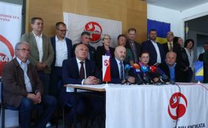 Foto: Dž. K. / Radiosarajevo.ba / S današnjeg pressa u Sarajevu