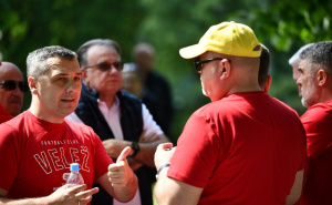 Foto: A. K. / Radiosarajevo.ba / Radni ručak samostalnih sindikata na Vilsonom šetalištu