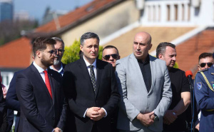 Foto: Dž. K. / Radiosarajevo.ba / Na Kovačima obilježena godišnjica odbrane Predsjedništva BiH i Sarajeva