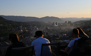 Foto: N. G. / Radiosarajevo.ba / Zalazak sunca u Sarajevu