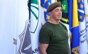 Foto: Dž. K. / Radiosarajevo.ba / Zelene beretke u bivšoj Dobrovoljačkoj