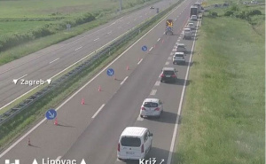 Foto: HAK / GUžva u Hrvatskoj zbog nesreće
