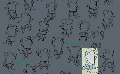 Miševi vježbaju balet